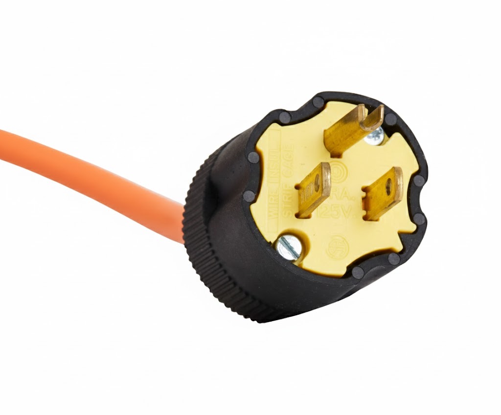 115V Plug Cable Spare Part For HAWO HPL WSZ 300 & 400