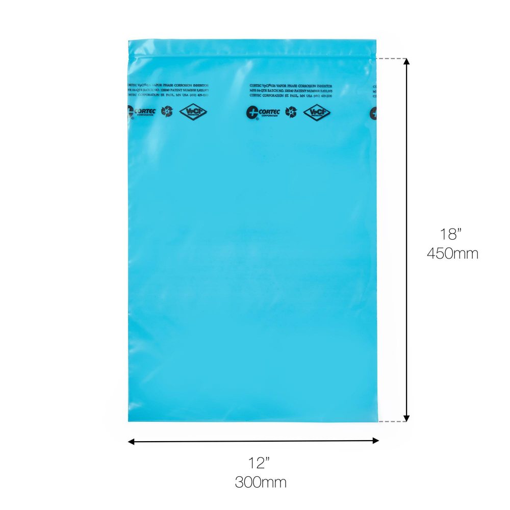 Large Size Cortec VpCI® 126 Vapor Phase Corrosion Inhibitor VpCI® Zip Lock Bags