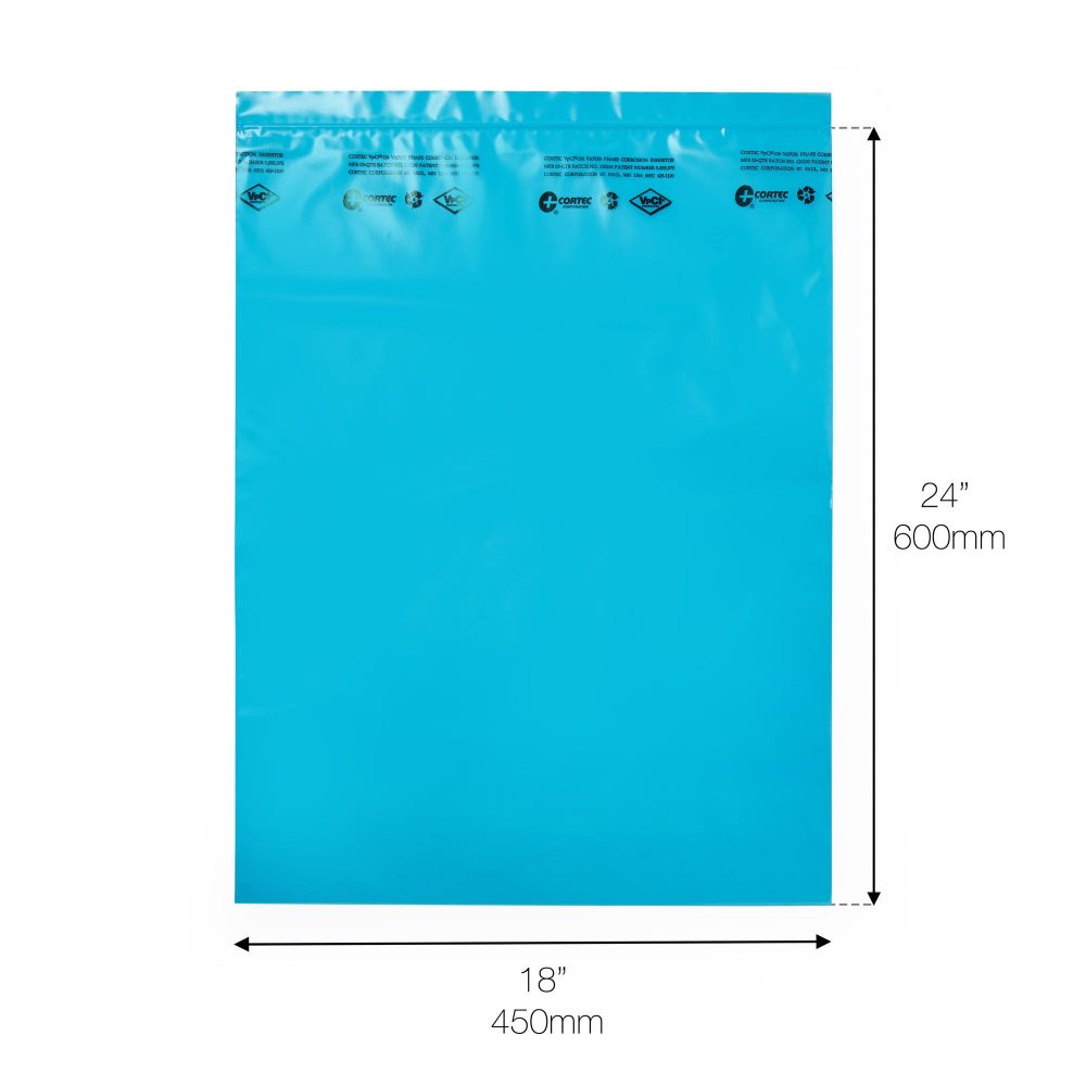 Large Size Cortec VpCI® 126 Vapor Phase Corrosion Inhibitor VpCI® Zip Lock Bags