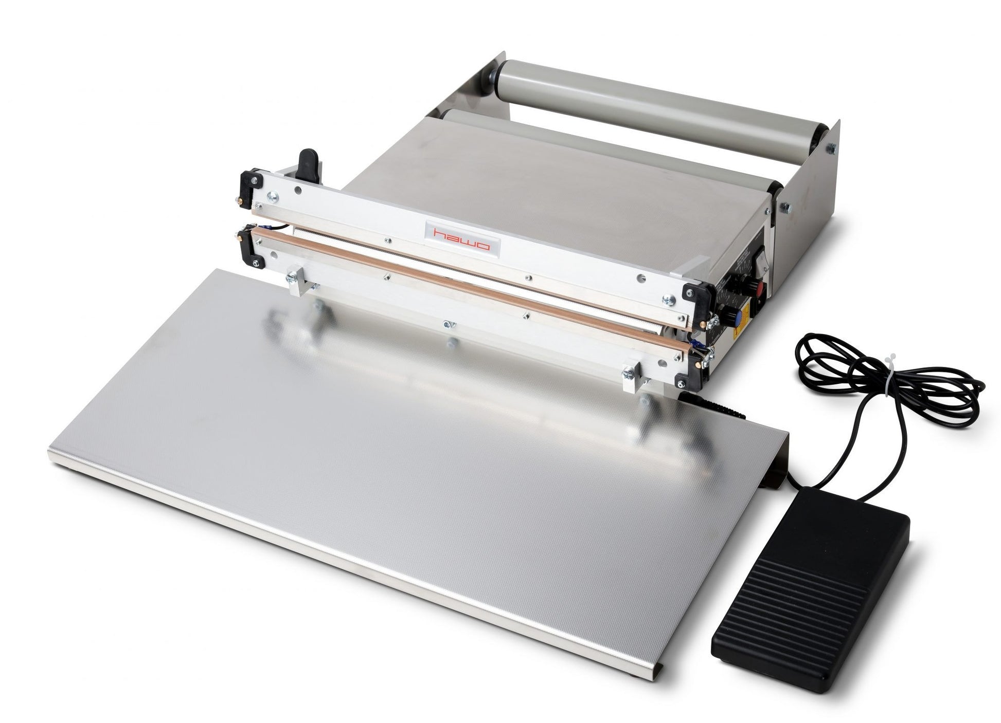 Hawo HPL 450, 630 & 1000 AS Bar Sealer Foot Operated Impulse Sealer Valdamarkdirect.com