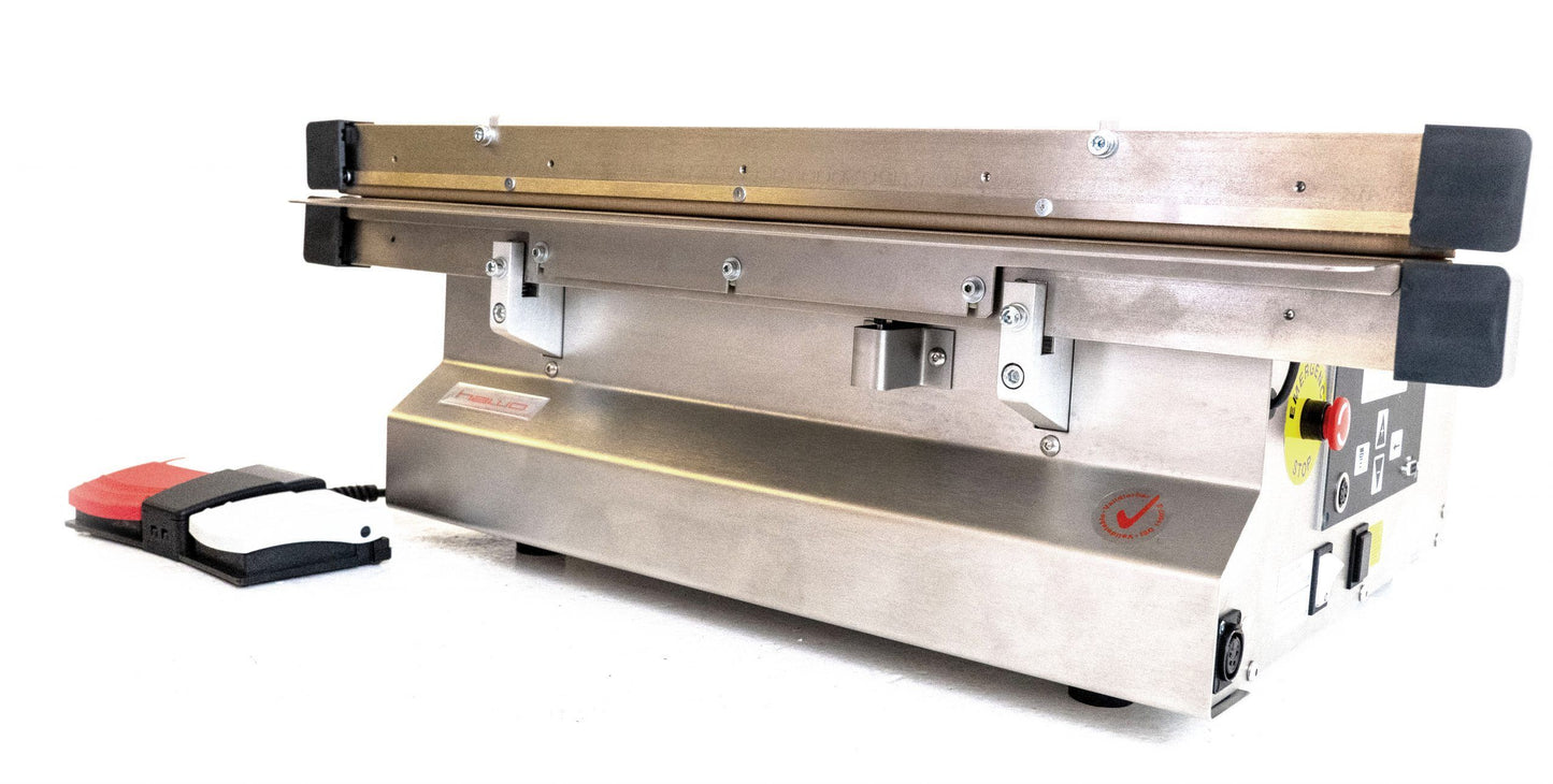 Hawo HV 460/660/800/1100/1300 AP2/4-V Next Generation High Performance Impulse Vacuum Sealer Clean Room Compatible Air Purity Class 6 / ISO 14644-1 Valdamarkdirect.com