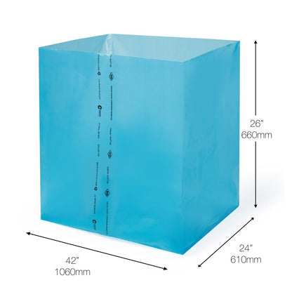 Large Cortec VpCI® 126 Vapor Phase Corrosion Inhibitor VPCI Gusset Bags Valdamarkdirect.com