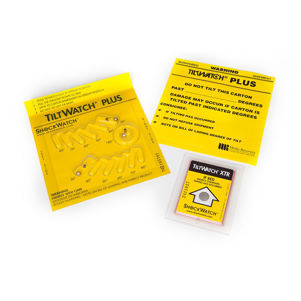 Shockwatch® Tiltwatch XTR® Indicators & Labels. Box sets (Including Companion Shipping Labels) Valdamarkdirect.com